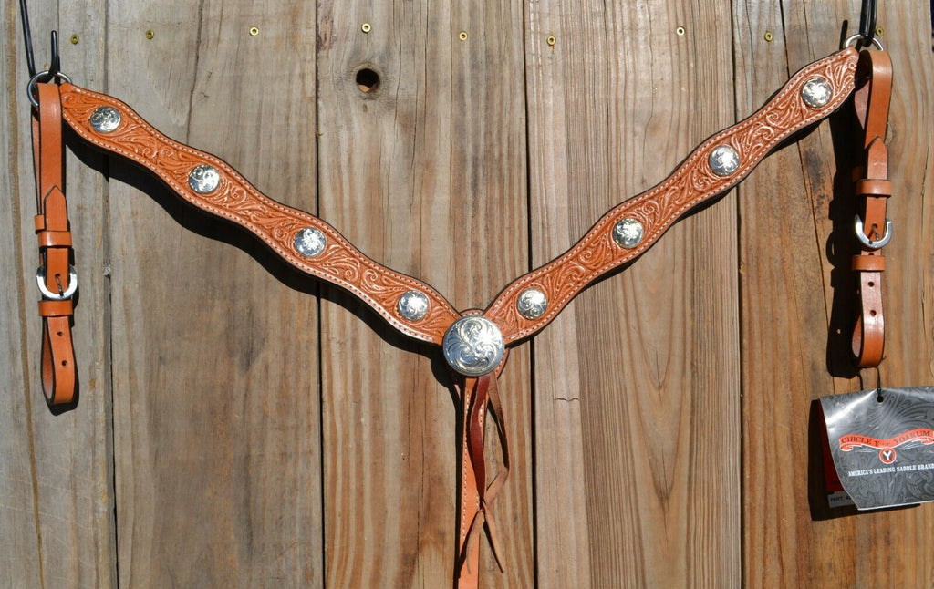 Leather Blanks - Scallop Breast Collar – Hoofbeat Designs Leather Co.